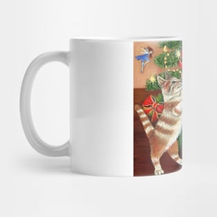 Fairy Tag at Christmas Mug